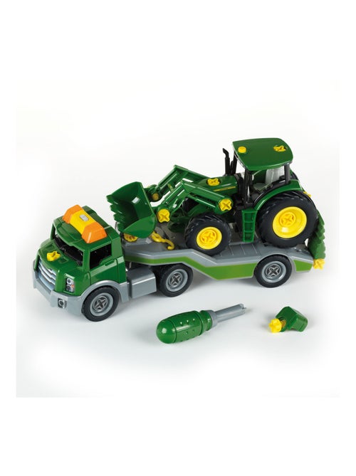 Camion + Tracteur John Deer - Jeu d'imitation - Kiabi
