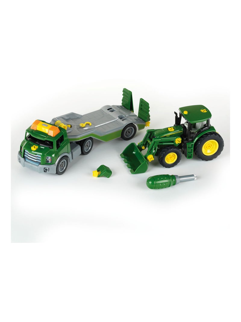 Camion + Tracteur John Deer - Jeu d'imitation Multicolore - Kiabi