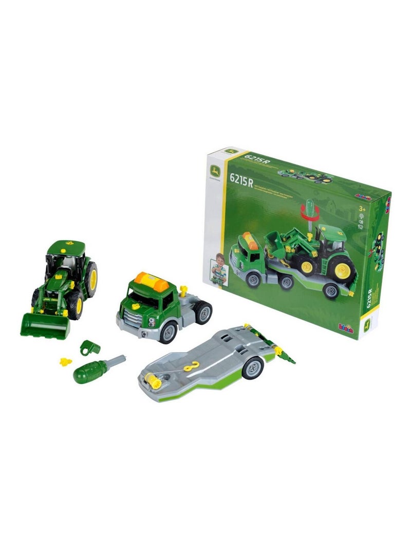 Camion + Tracteur John Deer - Jeu d'imitation Multicolore - Kiabi