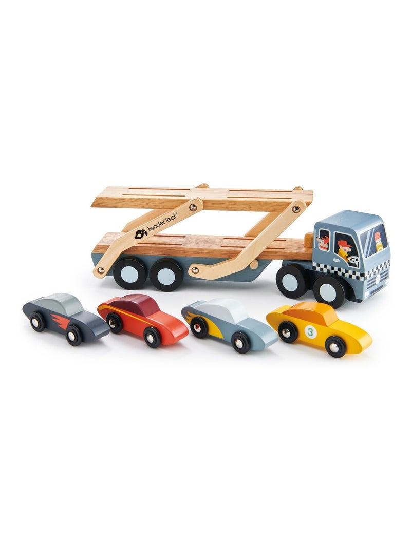 Camion transporteur de voitures Gris - Kiabi