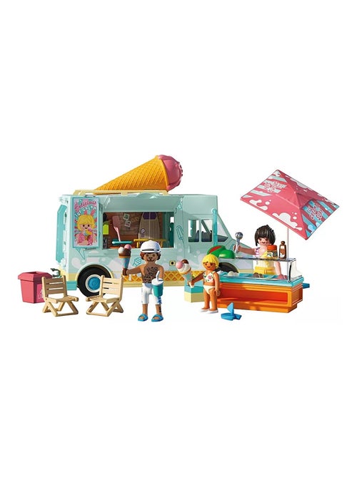 Camion vendeur de glaces & 3 personnages - Kiabi