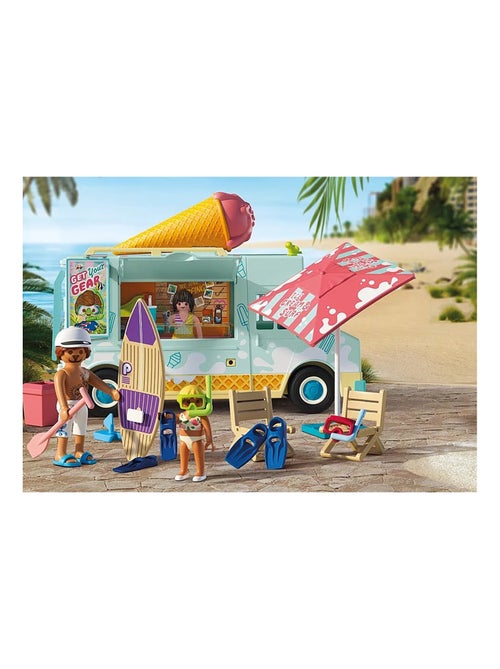 Camion vendeur de glaces & 3 personnages - Kiabi
