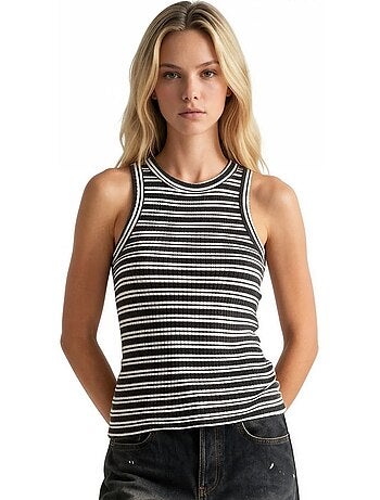 Camisole femme en coton et élasthanne busem