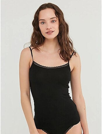 Camisole fine à bretelles penti