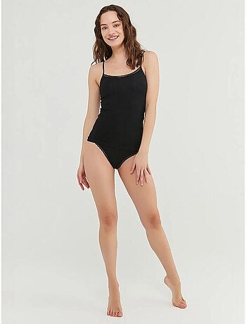 Camisole fine à bretelles penti