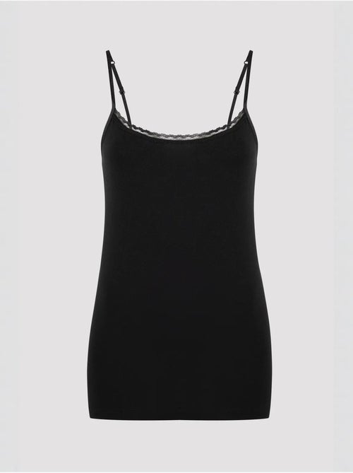 Camisole fine à bretelles penti - Kiabi