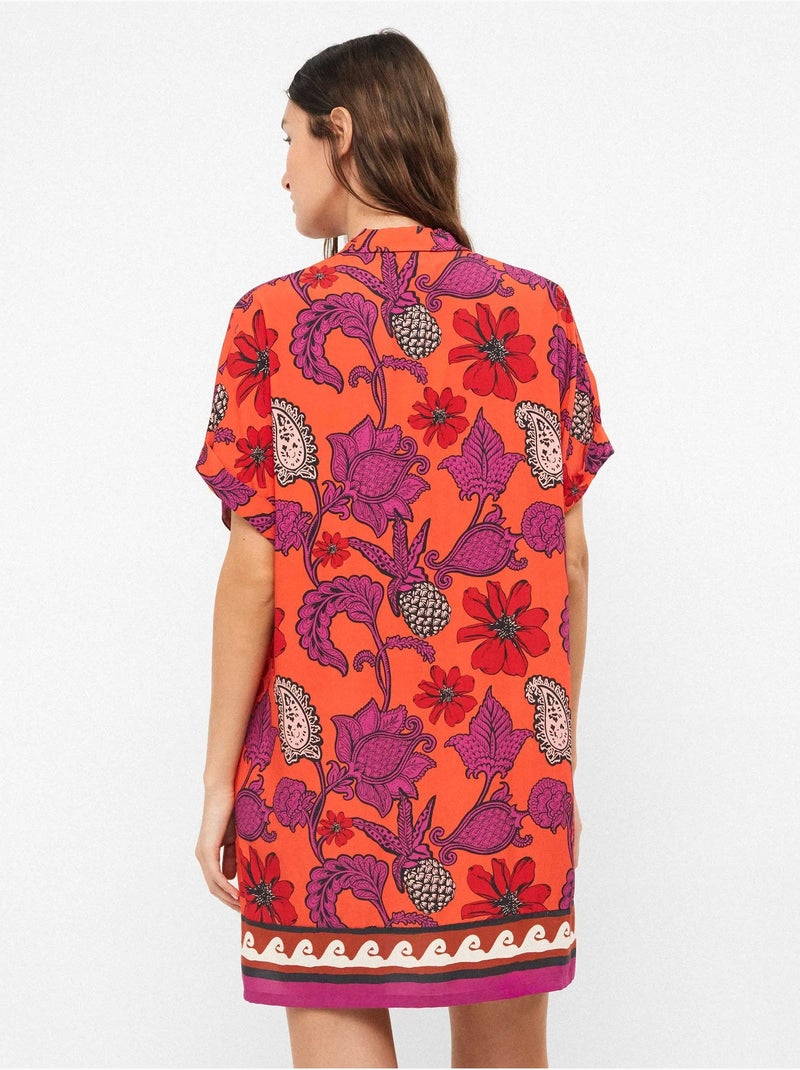 Camisole légère avec imprimé floral tropical Multicolore - Kiabi