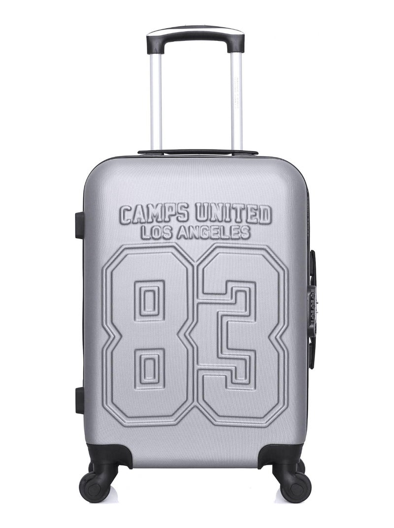 CAMPS UNITED - Valise Cabine ABS BERKELEY 4 Roues 55 cm Gris - Kiabi