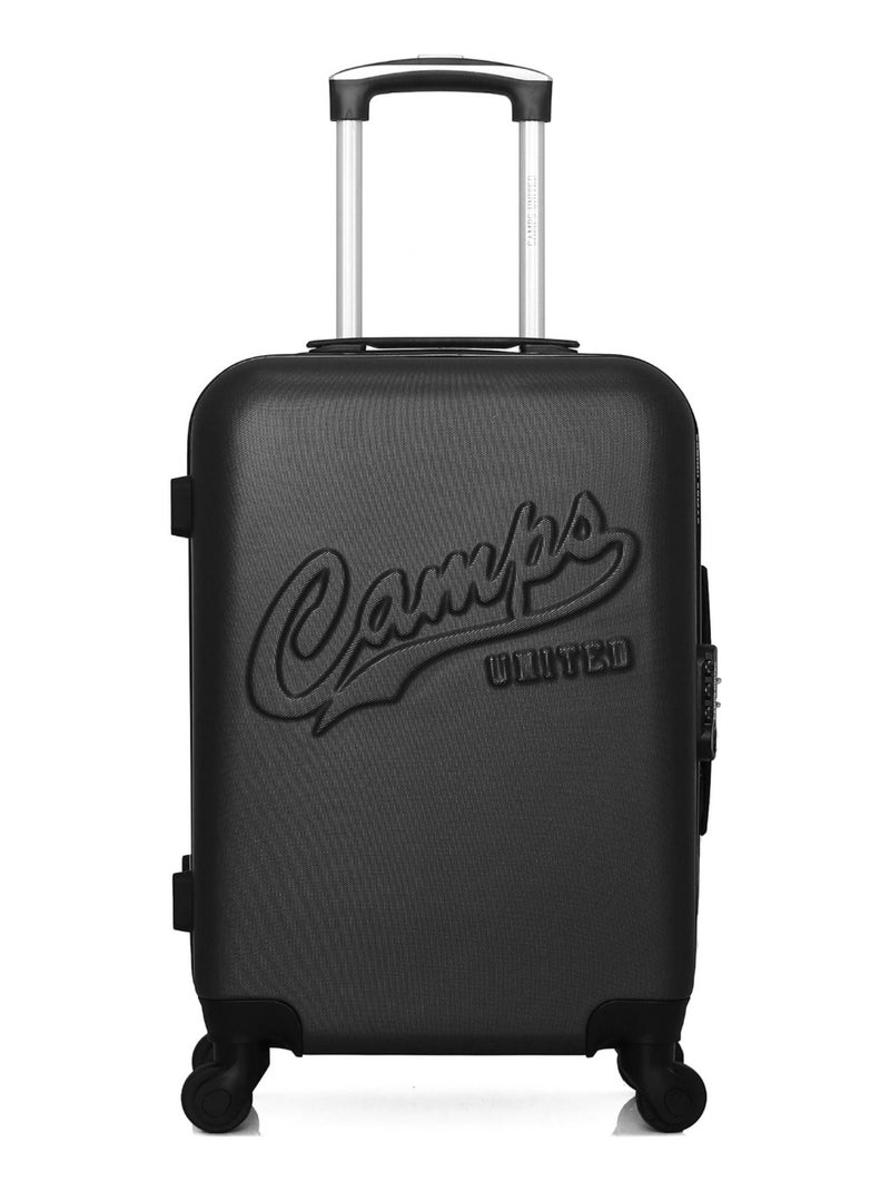 CAMPS UNITED - Valise Cabine ABS COLUMBIA 4 Roues 55 cm Noir - Kiabi