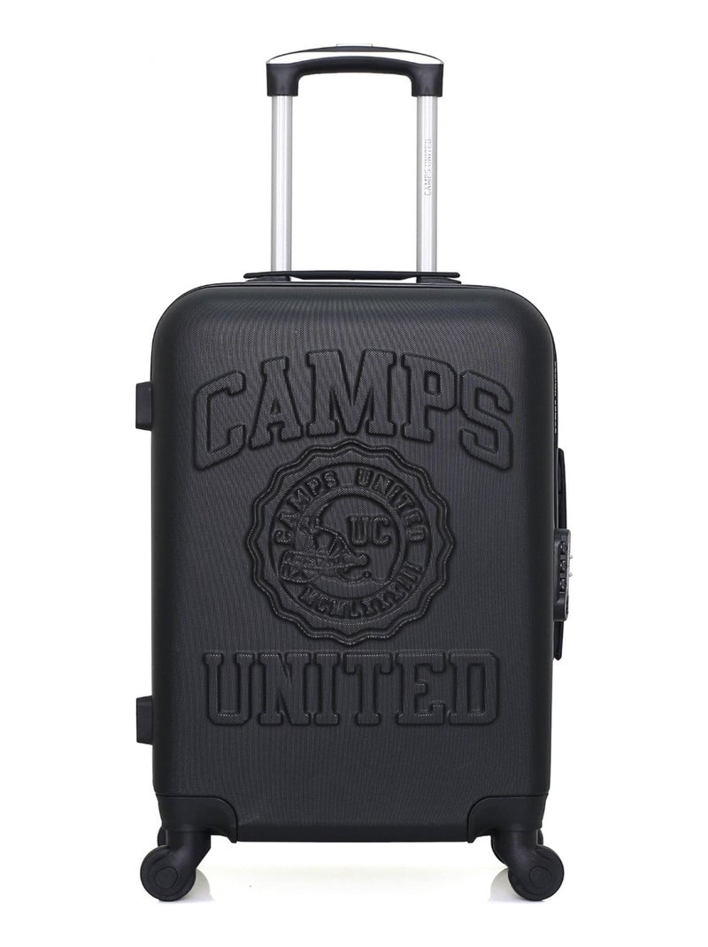 CAMPS UNITED - Valise Cabine ABS YALE 4 Roues 55 cm Noir - Kiabi