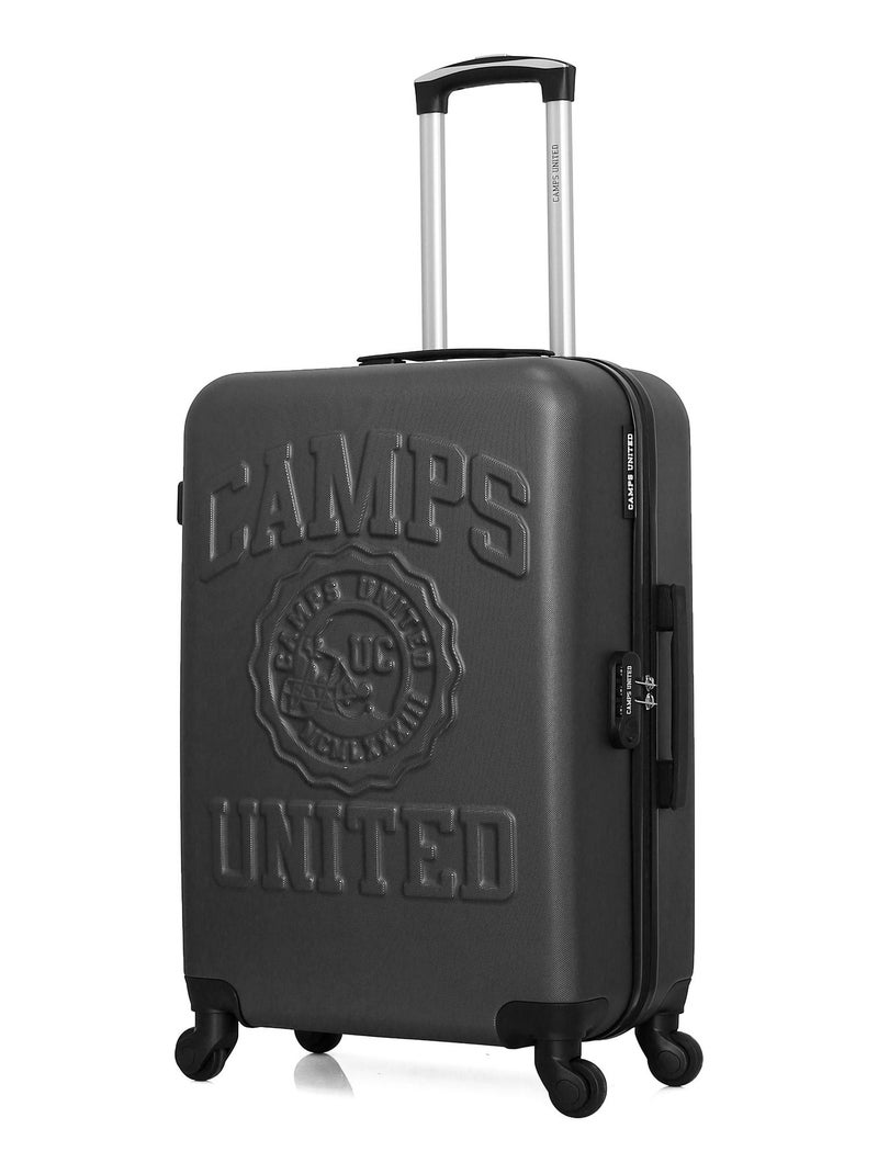 CAMPS UNITED - Valise Weekend YALE 65 cm 4 Roues Gris foncé - Kiabi