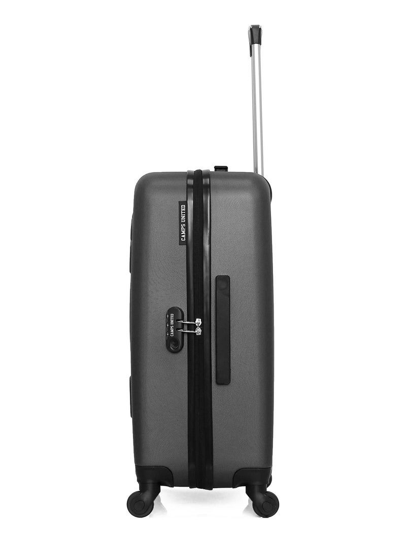 CAMPS UNITED - Valise Weekend YALE 65 cm 4 Roues Gris foncé - Kiabi