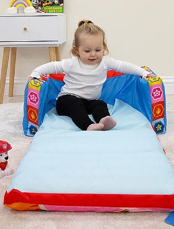 Canapé 2 en 1 convertible et lit gonflable pour enfants - Pat Patrouille