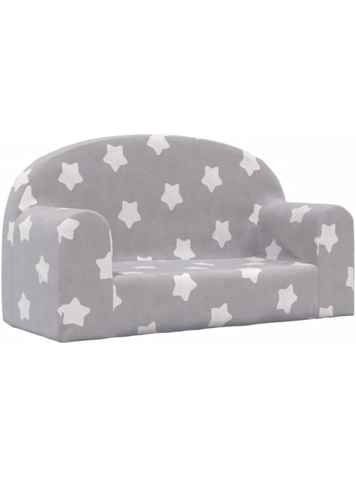 Canapé 2 places en peluche pour enfants housse amovible lavable - vidaxl - Kiabi Canapé 2 places en peluche pour enfants housse amovible lavable - vidaxl - Kiabi