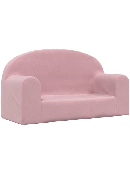 Canapé 2 places en peluche pour enfants housse amovible lavable - vidaxl - Kiabi Canapé 2 places en peluche pour enfants housse amovible lavable - vidaxl - Kiabi
