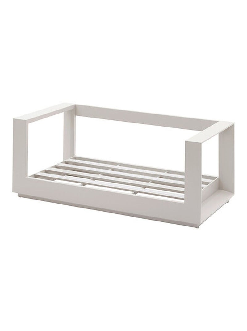 Canapé de jardin en aluminium 2 places ALLURE Beige - Kiabi