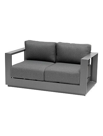 Canapé de jardin en aluminium 2 places ALLURE