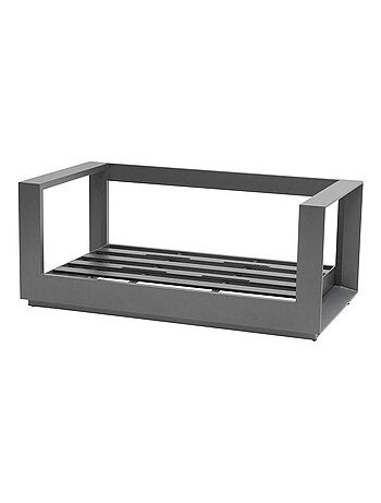 Canapé de jardin en aluminium 2 places ALLURE