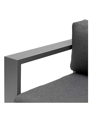 Canapé de jardin en aluminium 2 places ALLURE