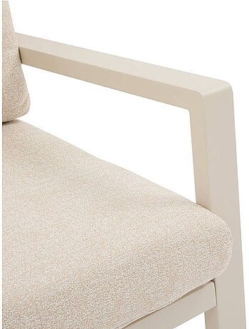 Canapé de jardin en aluminium 2 places LUZANE