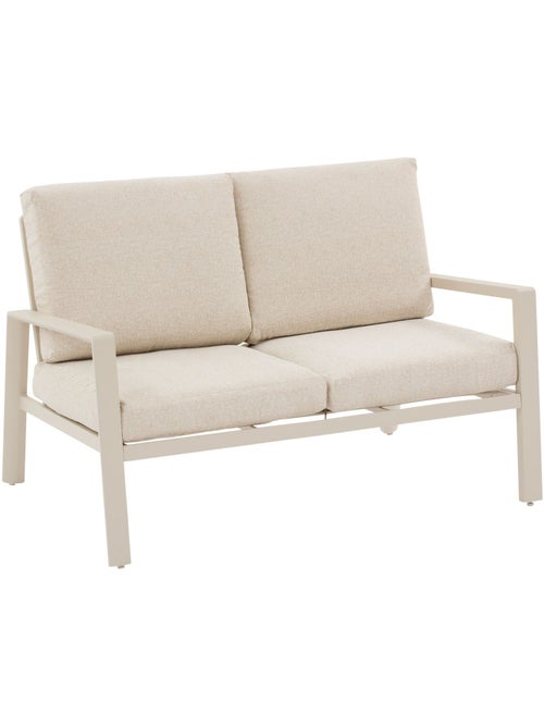 Canapé de jardin en aluminium 2 places LUZANE - Kiabi