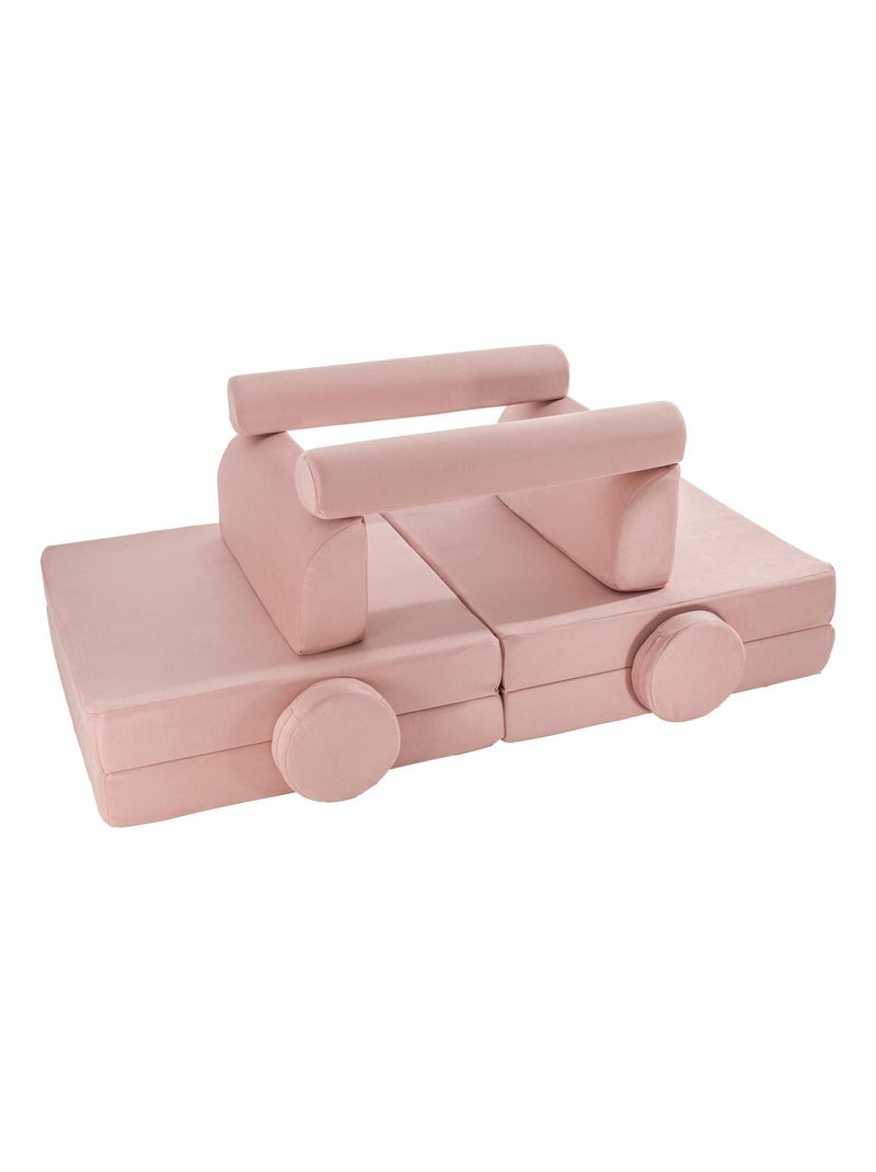 Canapé Enfant Convertible - Canape Dépliant et Confortable Beige - Kiabi