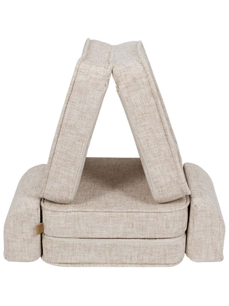 Canapé Enfant Convertible - Canape Dépliant et Confortable Beige - Kiabi