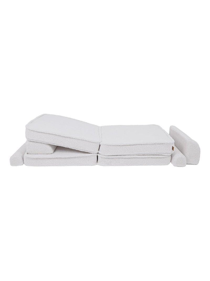 Canapé Enfant Convertible - Canape Dépliant et Confortable Blanc - Kiabi