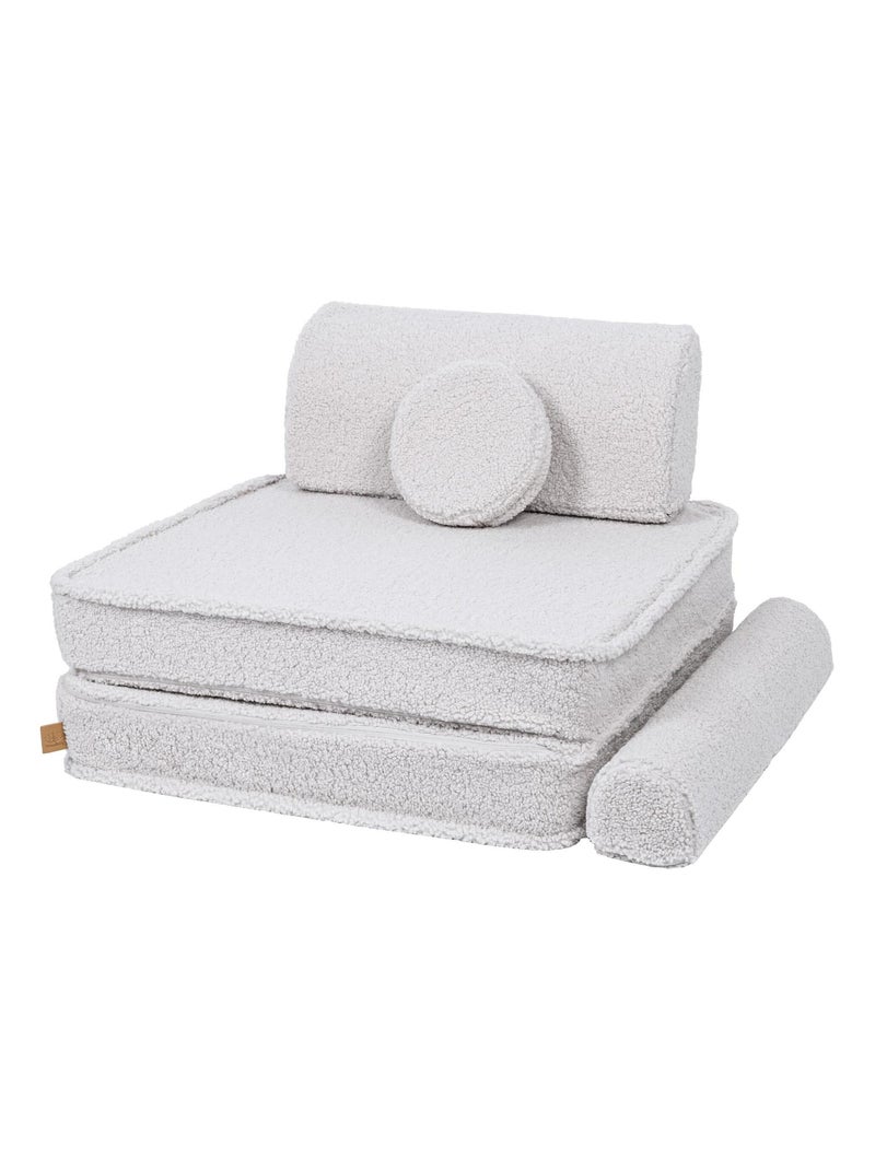 Canapé Enfant Convertible - Canape Dépliant et Confortable Blanc - Kiabi