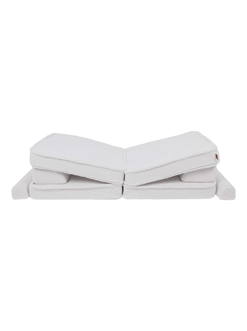 Canapé Enfant Convertible - Canape Dépliant et Confortable Blanc - Kiabi