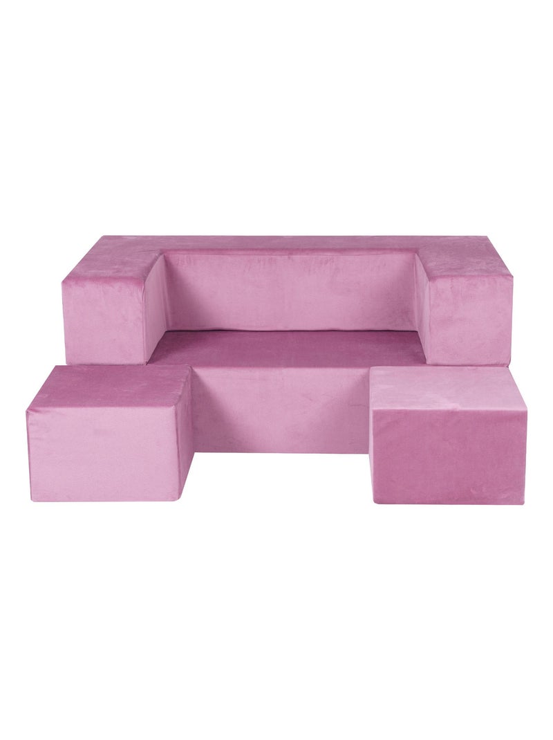 Canapé Enfant Convertible - Canape Dépliant et Confortable Bleu - Kiabi