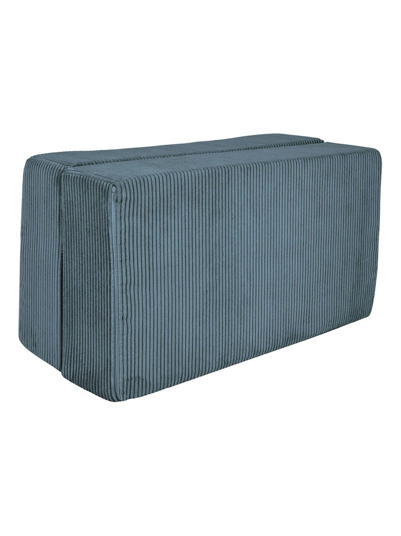 Canapé Enfant Convertible - Canape Dépliant et Confortable Bleu - Kiabi