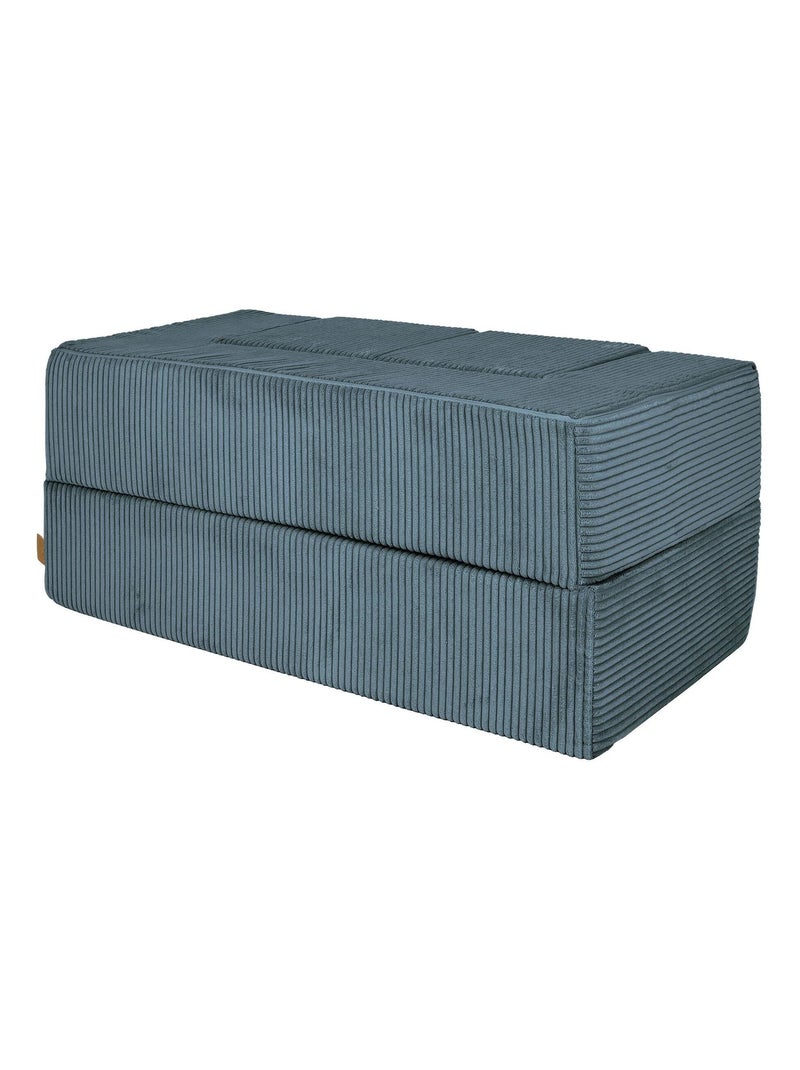 Canapé Enfant Convertible - Canape Dépliant et Confortable Bleu - Kiabi
