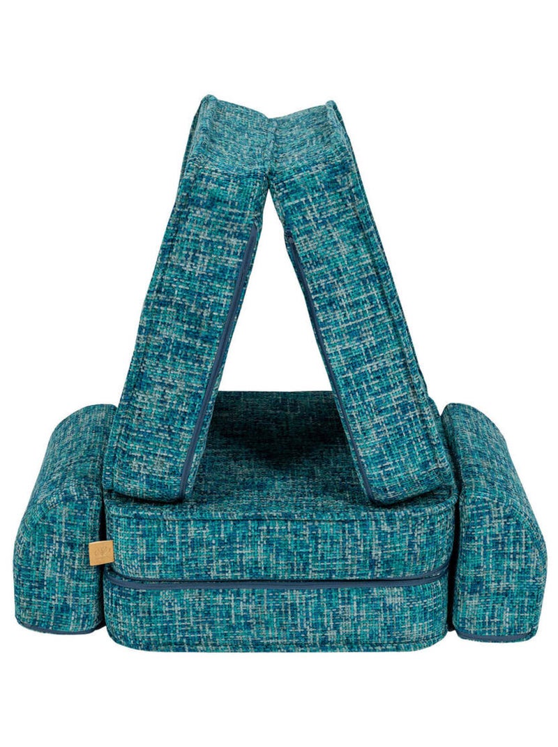 Canapé Enfant Convertible - Canape Dépliant et Confortable Bleu - Kiabi
