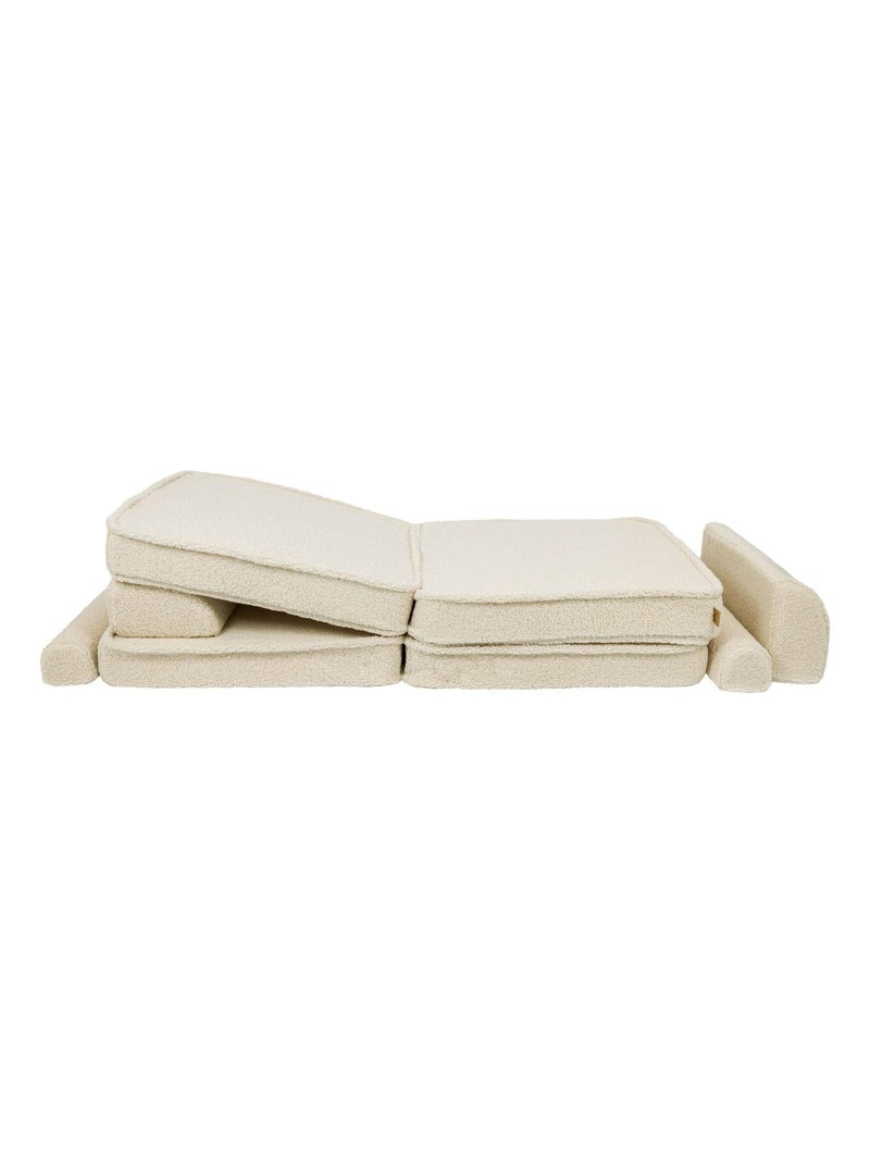 Canapé Enfant Convertible - Canape Dépliant et Confortable Ecru - Kiabi