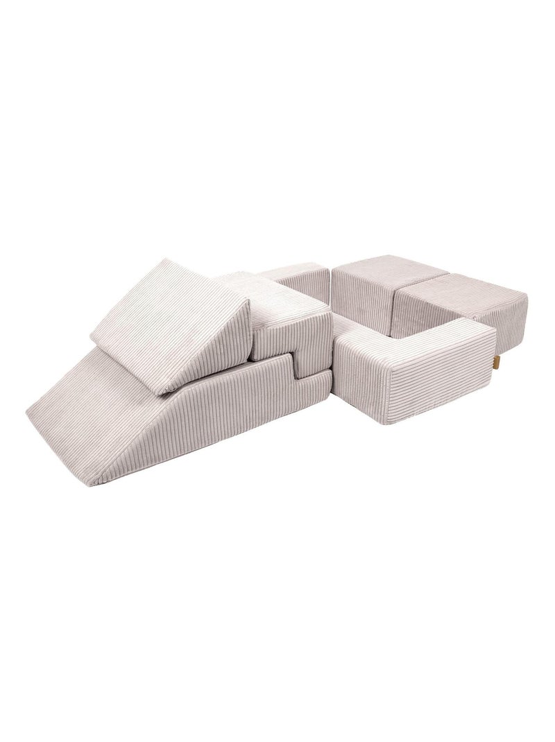 Canapé Enfant Convertible - Canape Dépliant et Confortable Ecru - Kiabi