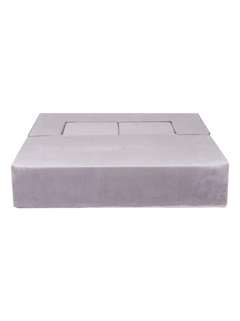Canapé Enfant Convertible - Canape Dépliant et Confortable Gris foncé - Kiabi