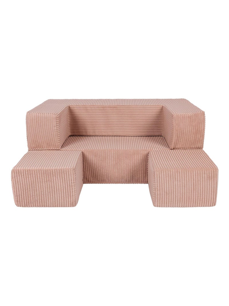 Canapé Enfant Convertible - Canape Dépliant et Confortable Rose - Kiabi