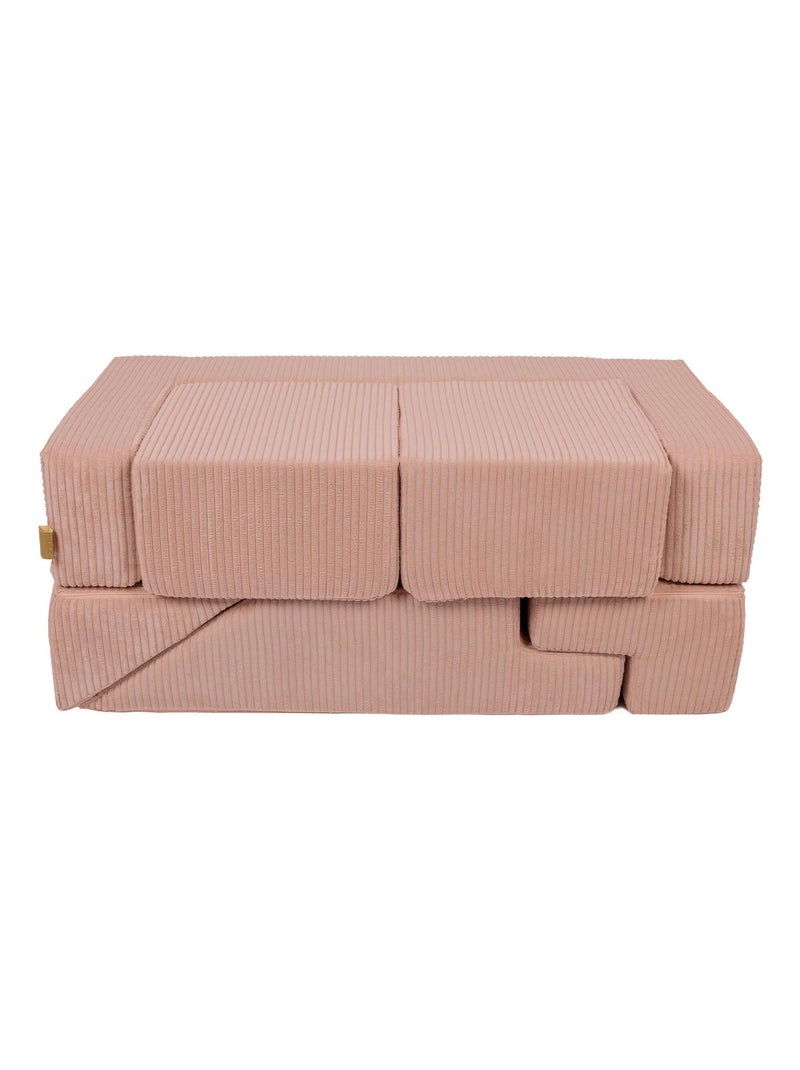 Canapé Enfant Convertible - Canape Dépliant et Confortable Rose - Kiabi