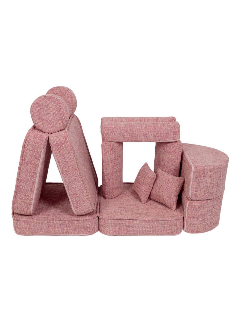 Canapé Enfant Convertible - Canape Dépliant et Confortable Rose - Kiabi