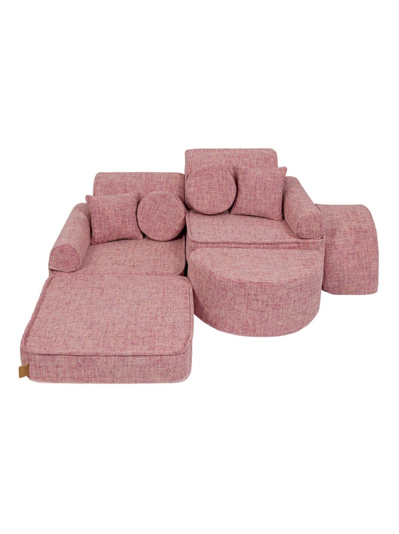 Canapé Enfant Convertible - Canape Dépliant et Confortable Rose - Kiabi