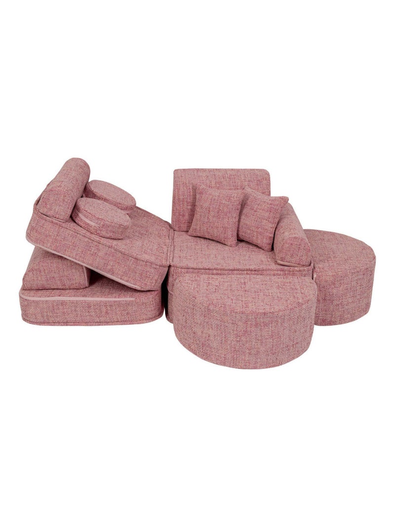 Canapé Enfant Convertible - Canape Dépliant et Confortable Rose - Kiabi