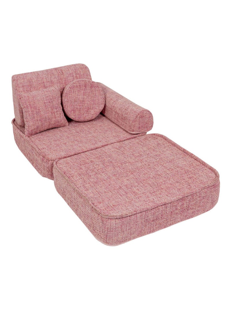 Canapé Enfant Convertible - Canape Dépliant et Confortable Rose - Kiabi