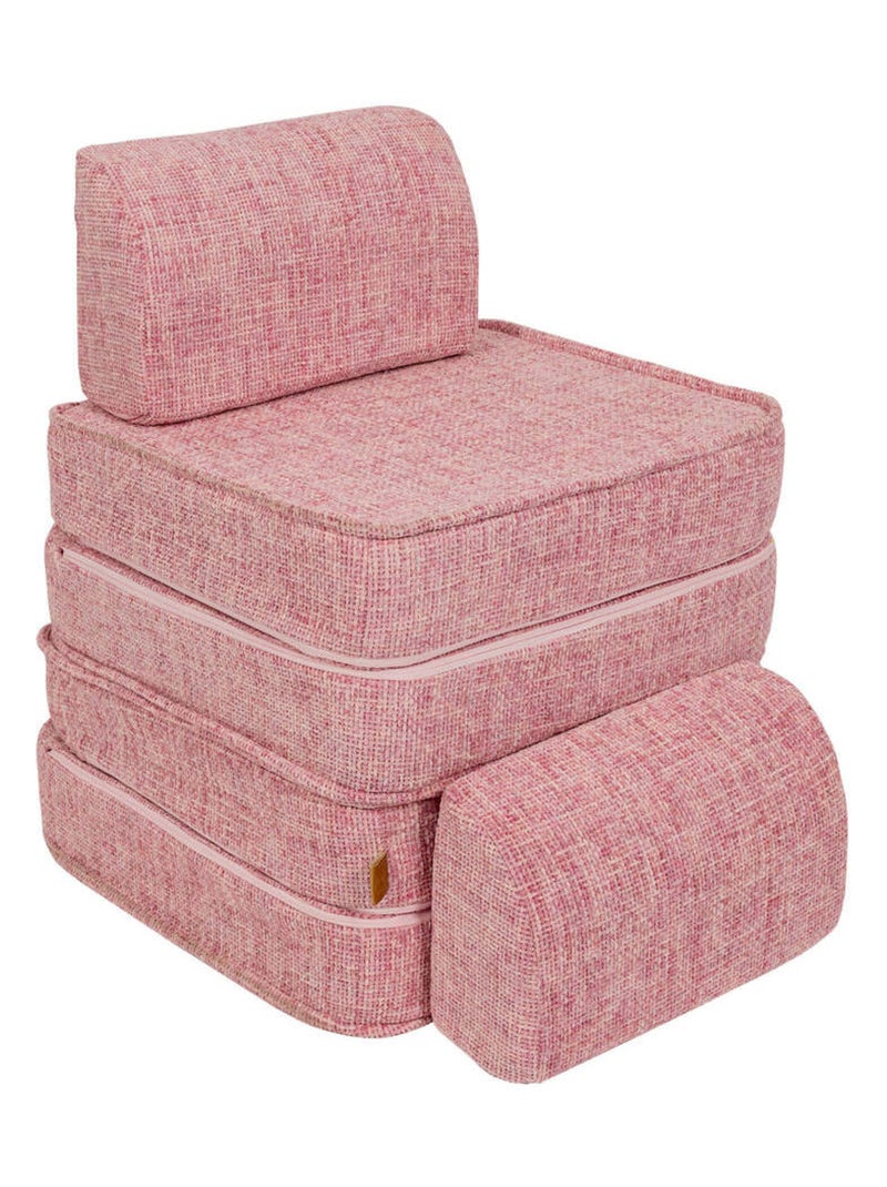 Canapé Enfant Convertible - Canape Dépliant et Confortable Rose - Kiabi