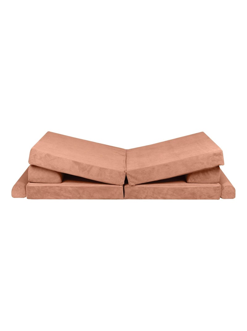 Canapé Enfant Convertible - Canape Dépliant et Confortable Rouge - Kiabi