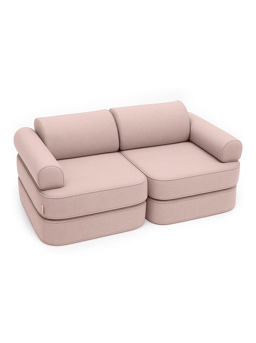 Canapé Enfant Convertible - Outzy Sofa - Rose - Kiabi