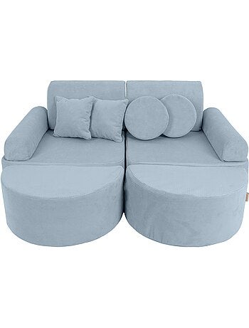Canapé enfant modulable Meow Baby SLIMCORDE 12 pièces