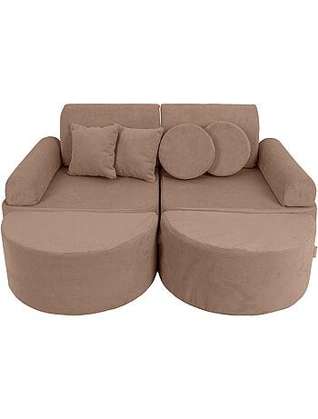 Canapé enfant modulable Meow Baby SLIMCORDE 12 pièces