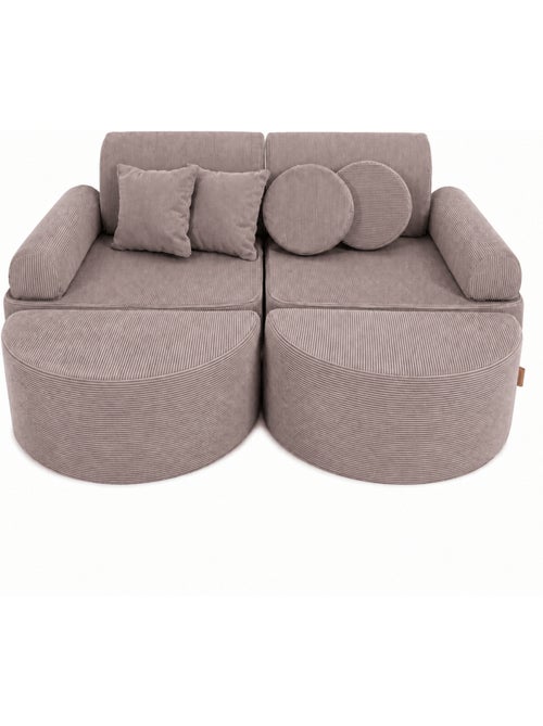 Canapé enfant modulable Meow Baby SLIMCORDE 12 pièces - Kiabi