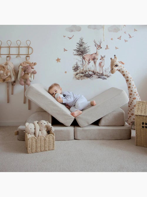 Canapé enfant modulable Meow Baby SLIMCORDE 4 pièces - Kiabi